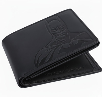 WALLETSTREET Men Trendy, Formal, Evening/Party, Travel Black Genuine Leather Wallet(9 Card Slots)