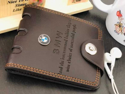Zhermack Men Casual Brown Artificial Leather Wallet(5 Card Slots)