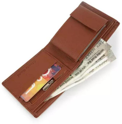 Classic World Men Blue Artificial Leather Wallet(10 Card Slots)