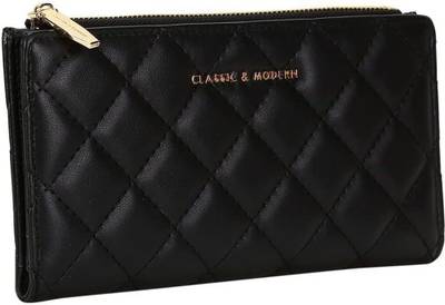 MINISO Women Black Artificial Leather Wallet