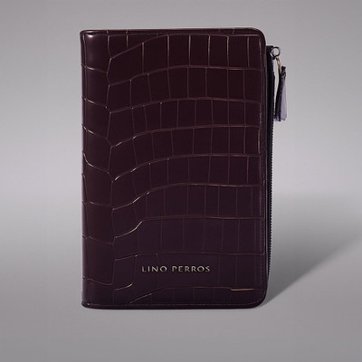 LINO PERROS Women Casual Brown Artificial Leather Card Holder(4 Card Slots)