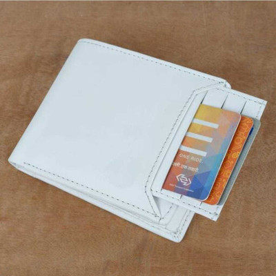 zaphod Men Formal, Trendy White Artificial Leather Wallet(6 Card Slots)