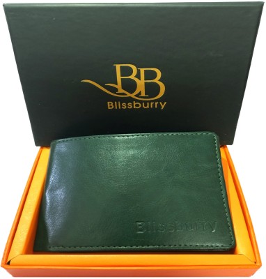 bilessburry Men Casual, Formal Green Artificial Leather Wallet(3 Card Slots)