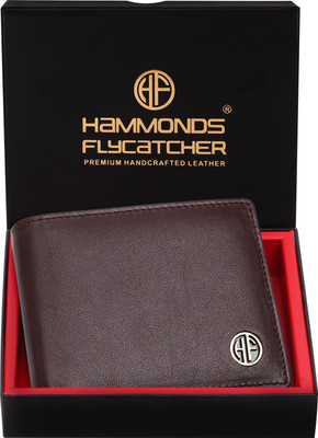 Hammonds Flycatcher Men Casual, Formal, Evening/Party, Travel, Trendy Brown Genuine Leather Wallet(5 Card Slots)