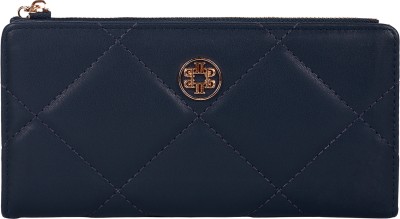 LINO PERROS Women Casual Blue Artificial Leather Wallet(11 Card Slots)
