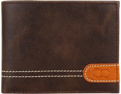 Amicraft Men Brown Artificial Leather Wallet(6 Card Slots)