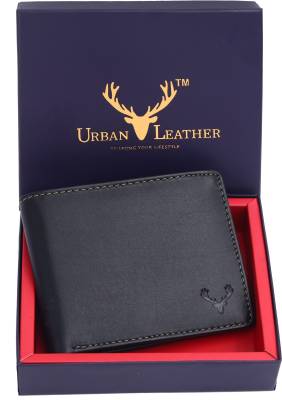 Louis Stitch Seaweed Black Italian Saffiano Leather Wallet with