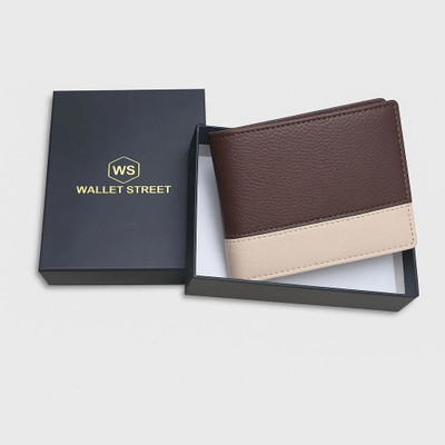 WALLETSTREET Men & Women Casual, Ethnic, Evening/Party, Formal Brown Genuine Leather Wallet(11 Card Slots)
