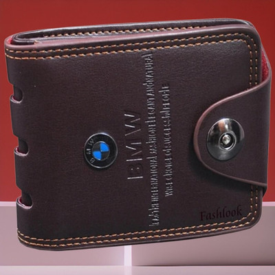 SHYAM Men Casual Brown Artificial Leather Wallet(6 Card Slots)