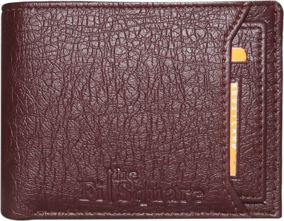 Shiv Men Brown Artificial Leather Wallet(8 Card Slots)