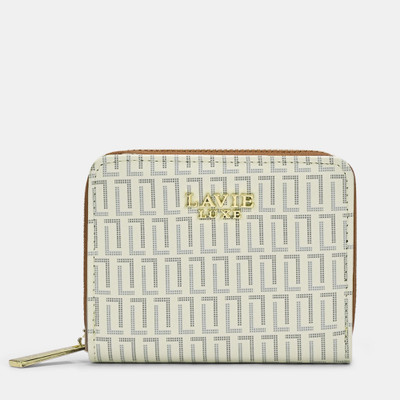 Lavie Luxe Women Casual White Artificial Leather Wallet(2 Card Slots)
