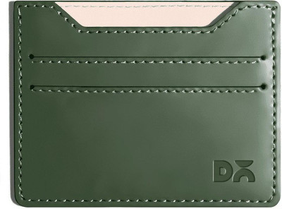 DailyObjects Women Casual Green Artificial Leather Wallet(4 Card Slots)