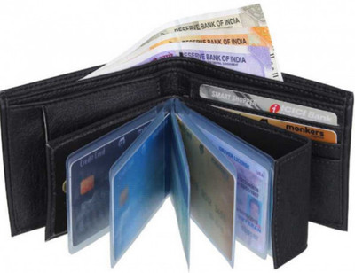TPM Men Multicolor Artificial Leather Wallet(4 Card Slots)