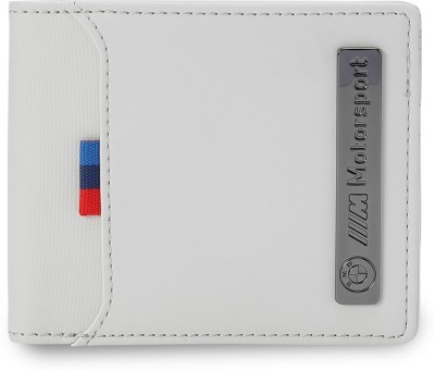 PUMA Men & Women Grey Genuine Leather Wallet(4 Card Slots)