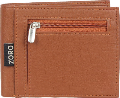 METRONAUT Men Tan Artificial Leather Wallet(12 Card Slots)