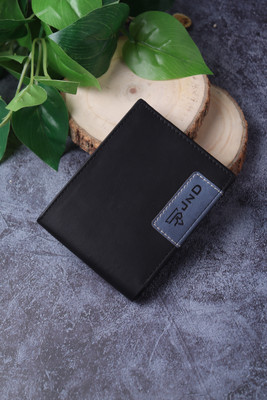 JND Men Casual Black Artificial Leather Wallet(8 Card Slots)