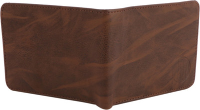 VIAZ VENTURES Men Casual Brown Artificial Leather Wallet(6 Card Slots)