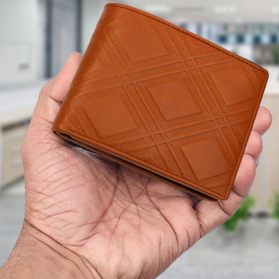 ZYLAR VERSE Men & Women Casual, Ethnic, Evening/Party, Formal, Travel, Travel Tan Genuine Leather Wallet(6 Card Slots)