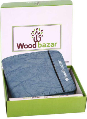 zaphod Men Casual, Ethnic, Formal, Trendy, Travel Blue Artificial Leather Wallet(3 Card Slots)