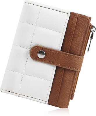 ELEPHANTBOAT Women Beige Artificial Leather Wallet(7 Card Slots)