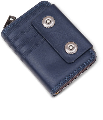 BE DIVINE Men & Women Casual Blue Artificial Leather Card Holder(15 Card Slots)