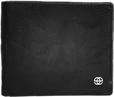 eske Men Casual, Formal, Evening/Party, Travel Black Genuine Leather Wallet(3 Card Slots)