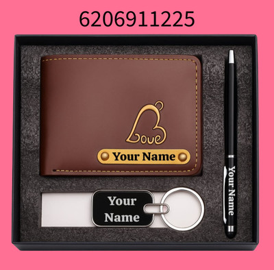 J F ENTERPRISES Men Casual, Travel, Trendy Brown Artificial Leather Wallet(3 Card Slots)