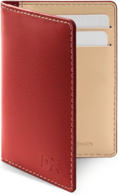 DailyObjects Women Casual Red Artificial Leather Wallet(5 Card Slots)