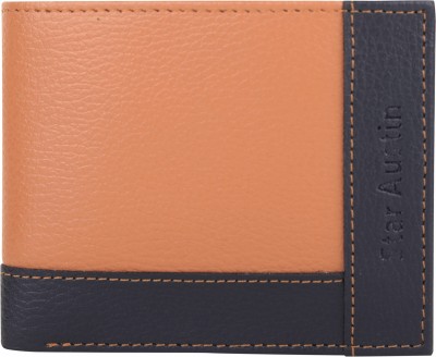 LORENZ Men Casual Tan Artificial Leather Wallet(4 Card Slots)