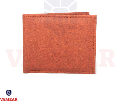 Vamear Men Casual, Formal, Evening/Party Tan Artificial Leather Wallet(7 Card Slots)
