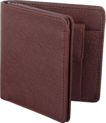 Wildemart Men Travel Tan Artificial Leather Wallet(6 Card Slots)