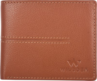 Wilodea Men Formal, Casual Tan Genuine Leather Wallet(6 Card Slots)