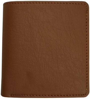 zaphod Men Casual Tan Artificial Leather Wallet(5 Card Slots)