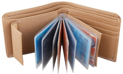 TPM Men Multicolor Artificial Leather Wallet(4 Card Slots)
