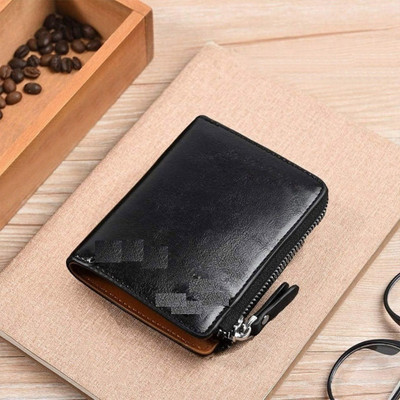 watchstar Men & Women Casual, Formal Black Genuine Leather Card Holder(11 Card Slots)