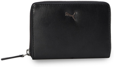 PUMA Men & Women Casual Black Rubber Wallet(1 Card Slot)