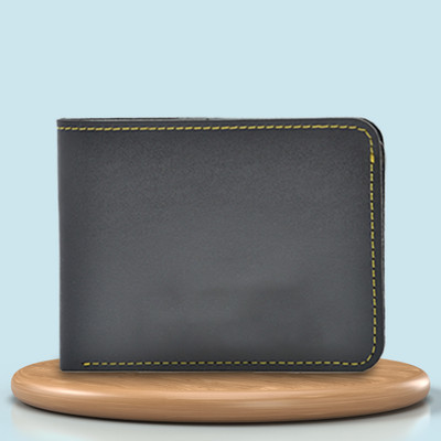 Your Gift Studio Men Grey Artificial Leather Wallet(2 Card Slots, Pack of 4)