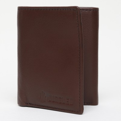 Jungler Men Casual, Trendy, Evening/Party Brown Genuine Leather Wallet(9 Card Slots)