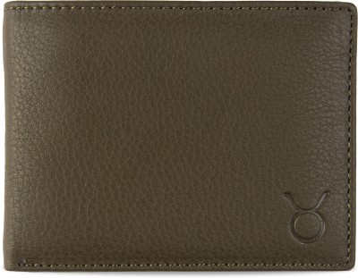 Hide horn Men Casual, Ethnic, Formal, Travel, Trendy Green Genuine Leather Wallet(6 Card Slots)