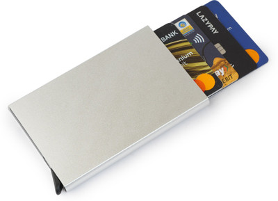 Style 98 7 Card Holder(Set of 1, Silver)