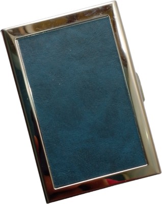 WALLETIN Men & Women Casual Blue Aluminium Card Holder(6 Card Slots)