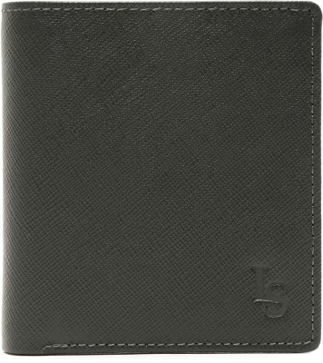 LOUIS STITCH Men Casual Grey Genuine Leather Wallet(5 Card Slots)