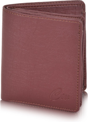 gustave Men Maroon Artificial Leather Wallet(9 Card Slots)