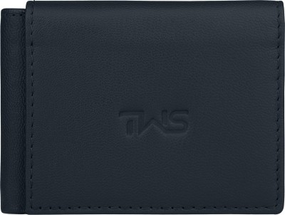 thewalletstore Men Casual Blue Artificial Leather Wallet(9 Card Slots)