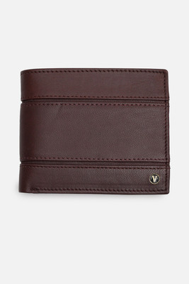 VAN HEUSEN Men Casual Brown Genuine Leather Wallet(1 Card Slot)