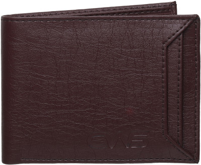 OWS icon Men Casual Brown Artificial Leather Wallet(6 Card Slots)