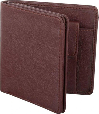Wildemart Men Travel Tan Artificial Leather Wallet(6 Card Slots)