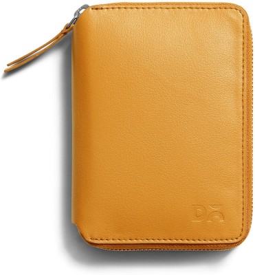 DailyObjects Men & Women Travel Yellow Artificial Leather Document Holder(7 Card Slots)