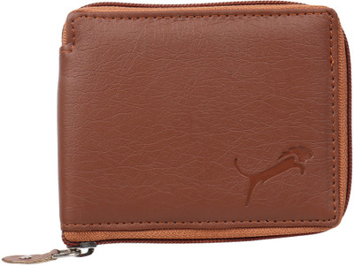 Wildedge Men Casual Tan Artificial Leather Wallet(6 Card Slots)