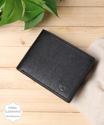 METRONAUT Men Casual, Evening/Party, Formal, Travel, Trendy Black Artificial Leather Wallet(4 Card Slots)